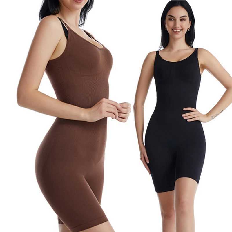 Seamless Bodysuit Women Butt Lifter Shapewear Belly Control Body Shaper Strappy-Back Chest Lifter Correct Pore UnderwearXJ250304