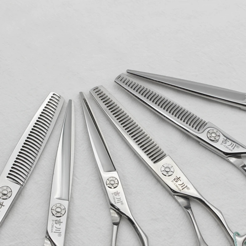 Yoshikawa Hairdressing Scissors Professional Cmprehensive 6.5-Inch Flat Scissors For Mens And Womens Hair Cutting Scissors 250304