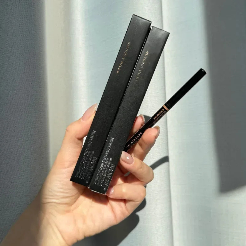 Ultra-fine Anasta ABH Double Brow Pencil Waterproof Perspirant Resistant and Durable Double Head Spiral Eyebrow Brush Wholesale 250222