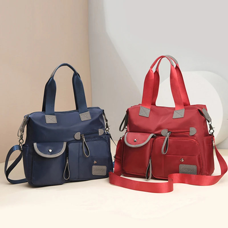 womens handbag fashionable nylon waterproof casual shoulder bag mummy large capacity messenger bag 250218
