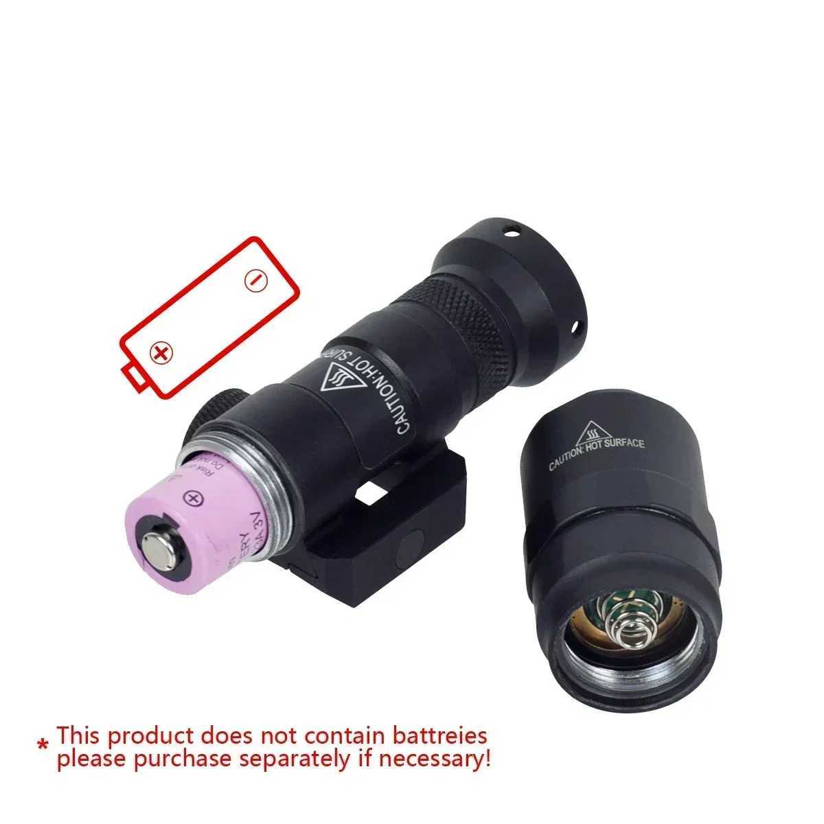 SF M300 Series Flashlight M300V IR Weapon Gun Light Strobe D Flashlight 20mm Rail Outdoor Hunting Airsoft Rif TorchXJ250303