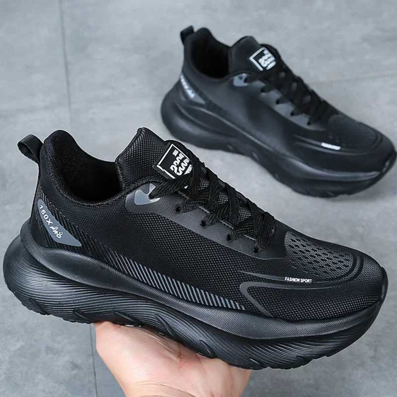 Running Shoes Men Autumn New Fashion Casual Non Slip Walking Height Increasing Breathable Outdoor Sports Sneakers for MenC250304