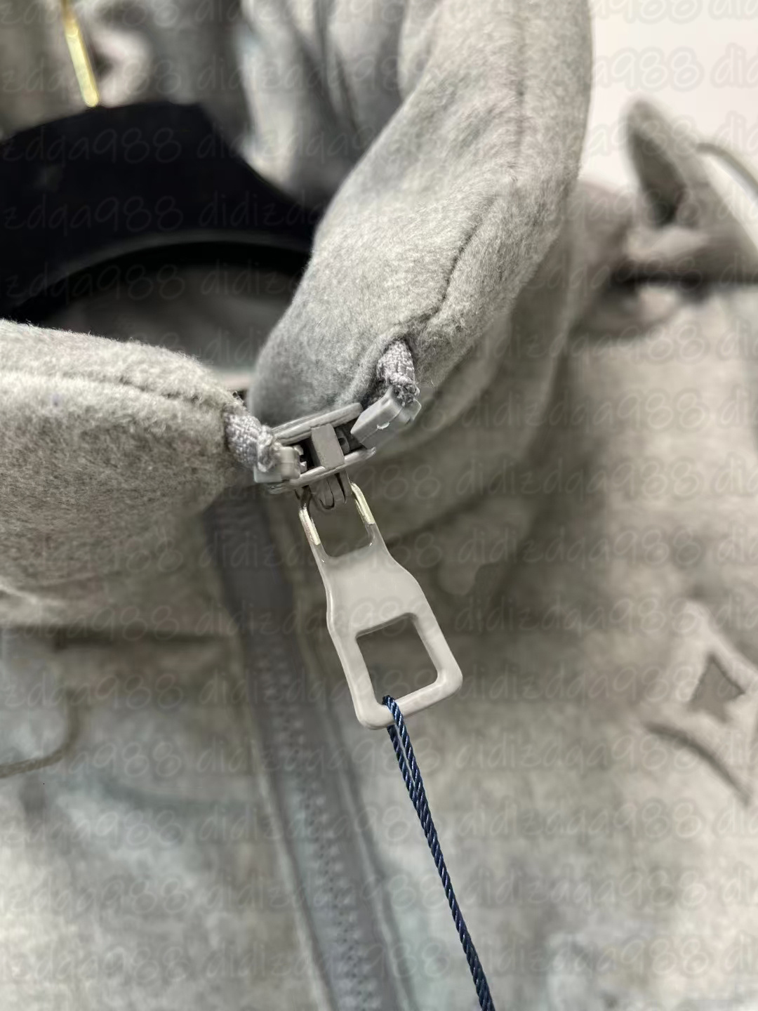 Designer Men's Winter Down Coat Parka Long Sleeve Light grey White Black down Casual fashion thick warm coat size 2XL