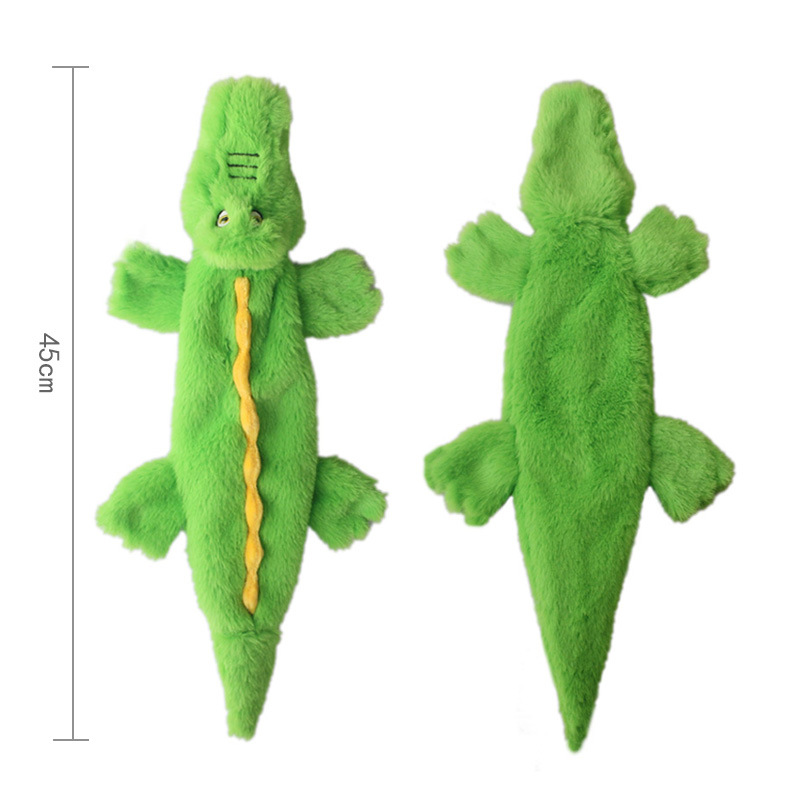 Squeaky No Stuffing Dog Toy Set, New Improved Edition Plush Crinkle Dog Toys for Small, Medium Large Breeds, Soft Tough Puppy Chew Squeak Animal Suppo
