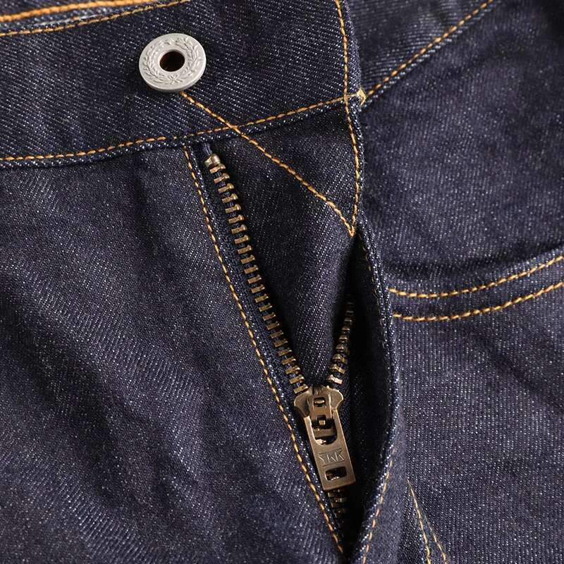 D10-0002 Read Description Low Rise Indigo Seage Washed 12Oz Pants Sanforised Zipper Raw Denim Jean