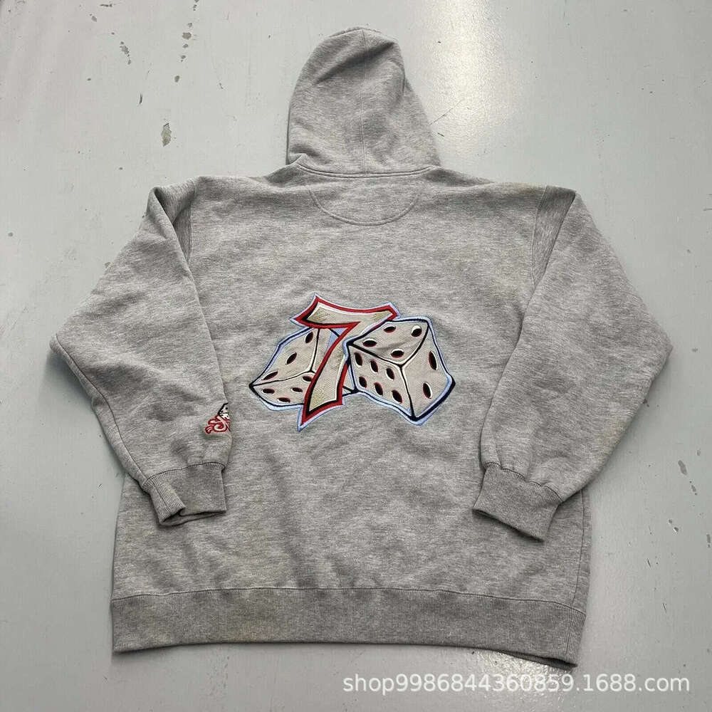 American hip-hop printed autumn winter, personalized and trendy for teenagers, simple daily hooded sweatshirt top