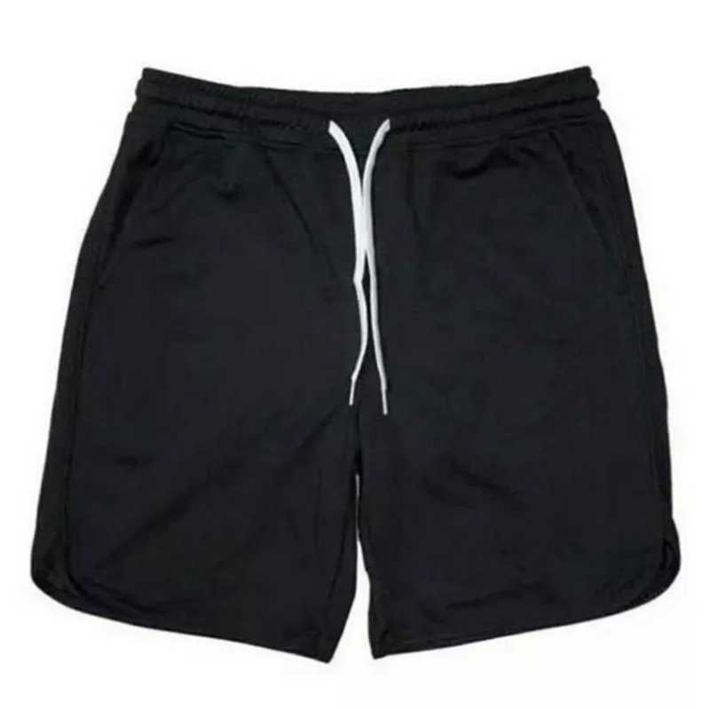 Solid Color Shorts Mens Sports Shorts Mesh Quick Drying Breathable Basketball Capris Summer Running Training PantsT250304