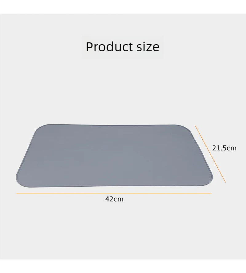 Pet Placemat Silicone Mat Licking Mat Slow Food Mat Silicone Waterproof Anti-slip Cat and Dog Mat Food Utensils Pet Supplies