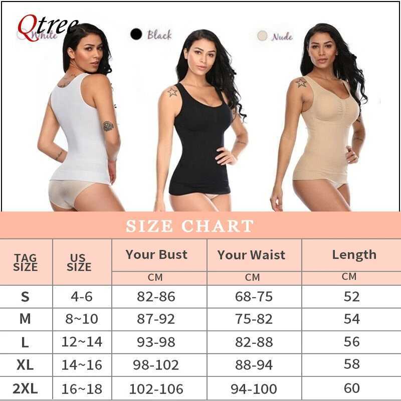 Qtree Women Tummy Control Shapewear Classic 2-IN-1 with Padded Bra High Elastic Strench Vest Body Shaper Slim Up Lift CorsetXJ250304