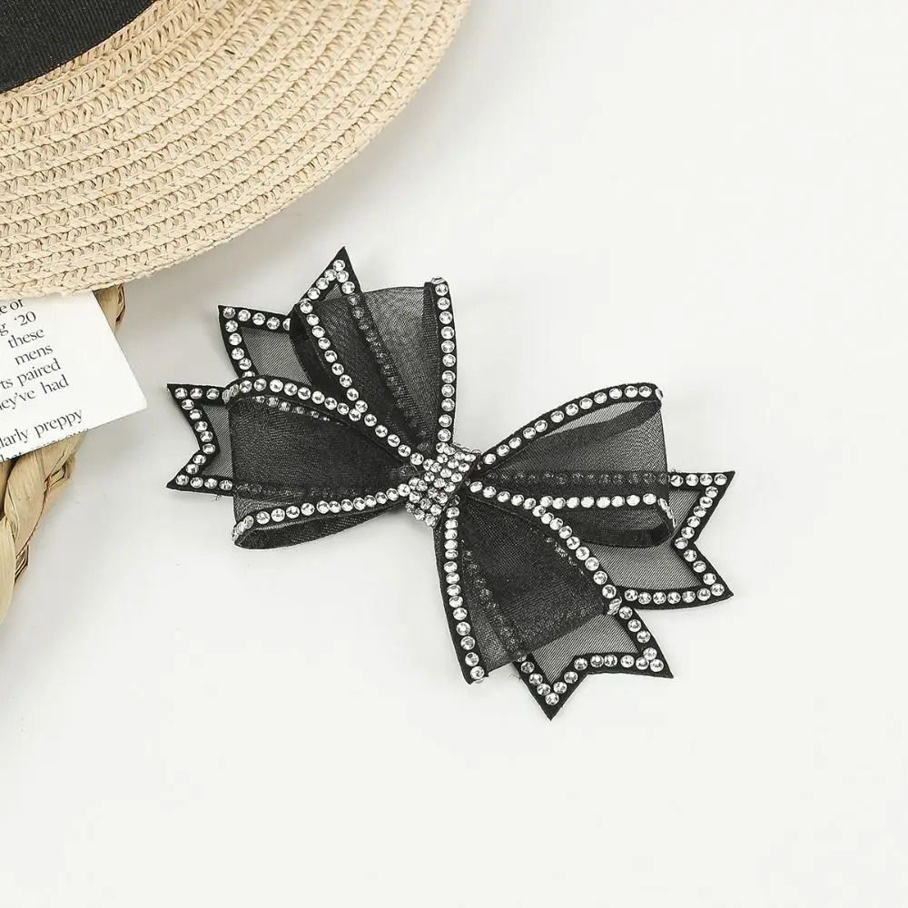 1PC Rhinestone Women Shoes Decorations Shiny Bow n Shoes Buckle Accessories DIY BagsClothesShoes Bow Shoes Charm 250218