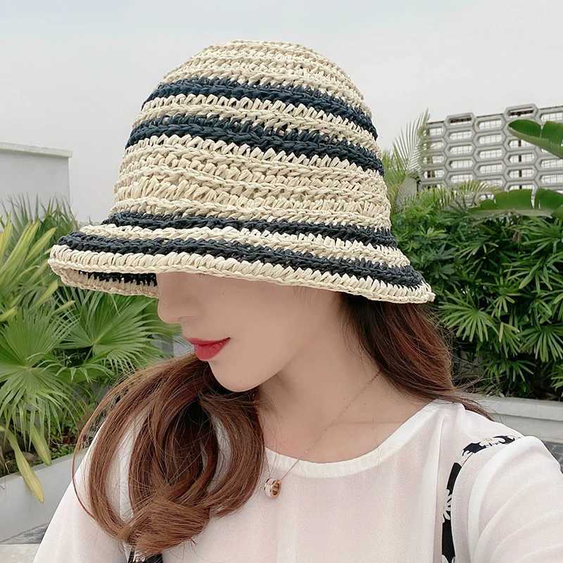 Patchwork sun hats C female Womens hat Summer hat womens summer hat 2022 luxury brand womens cs beach hat visor str hatXJ250304