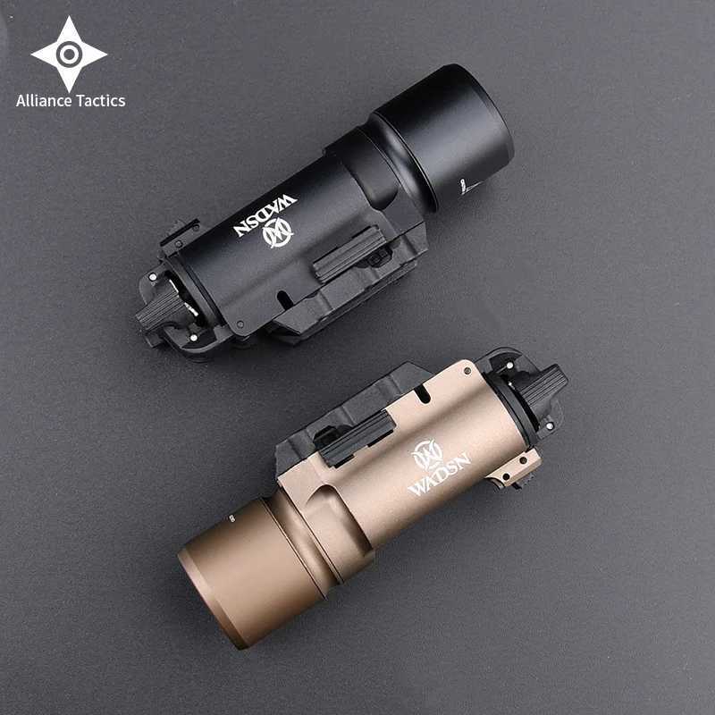 Body X300 Scout Light Gun Light Lantern Rif Strobe Flashlight Fit 20mm Rail Airsoft Hanging FlashlightHuntingXJ250303