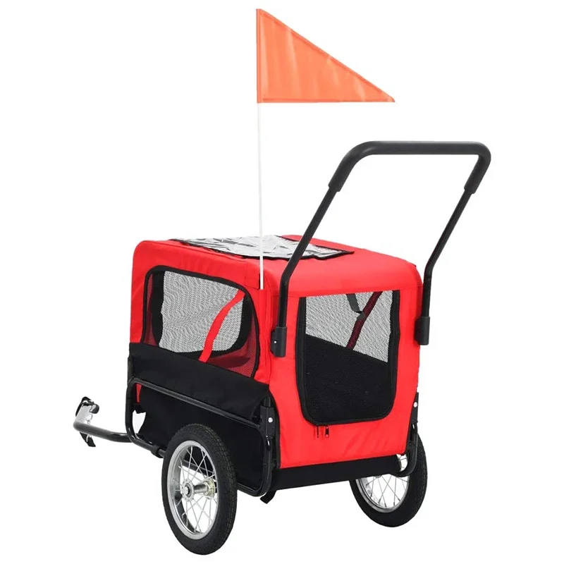New Design Folding Bicycle Pet Stroller Dog Bike Pet Trailer