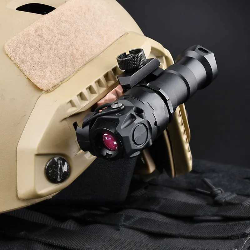 Tactical KIJI K1-10 Degree IR Illuminator 850nm Infrared D Flashlight Hunting Scout Light Milk Keymod Mount Prure SwitchXJ250303