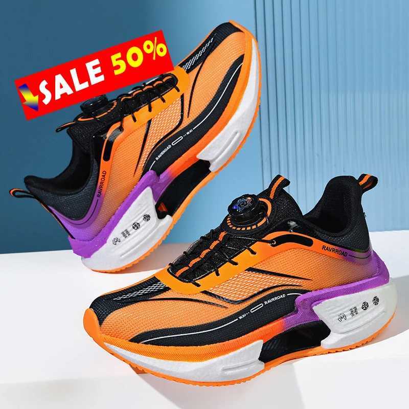 New 2025 Men Running Shoes Air Cushion Marathon Sports Breathable Lightweight Womens Comfortable Athletic Nonskid Sneakers Z250304