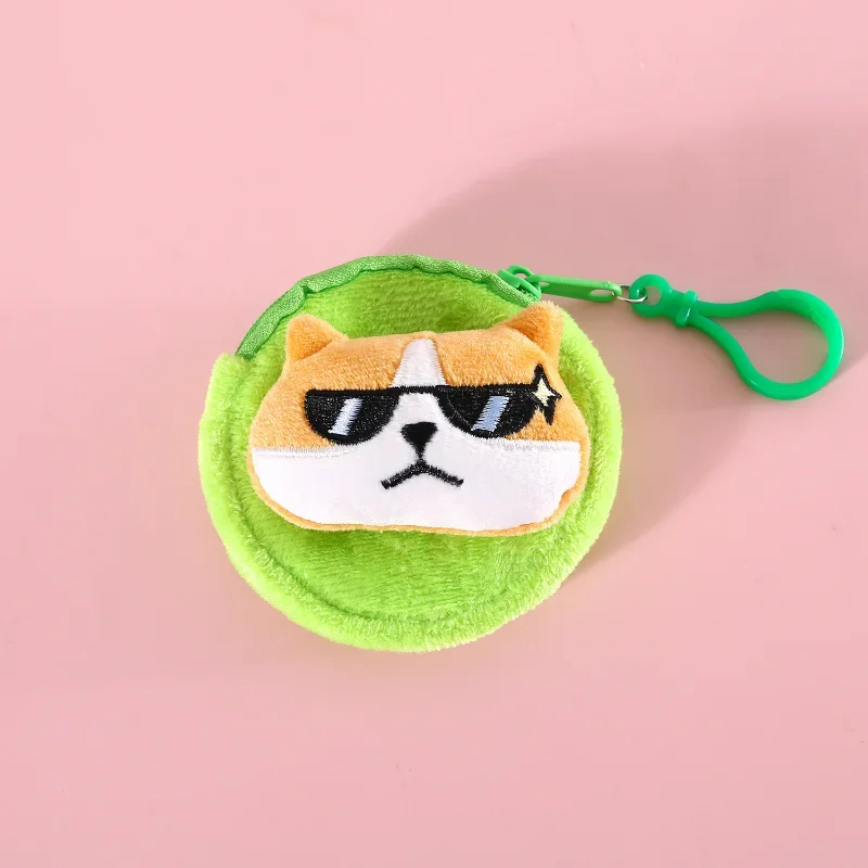 Pet Poop Bag Cute Plush Teddy Outdoor Portable Waste Bag Dispenser Carrier Dog Clean Bag Holder Storage Box Bag Pet Accessories