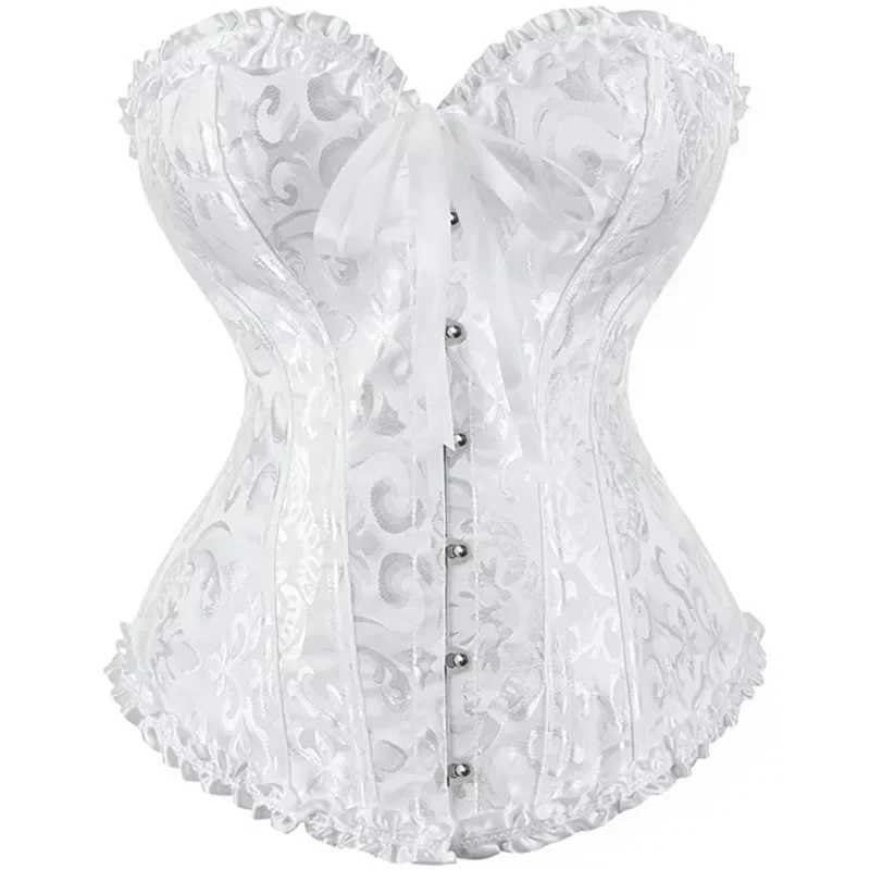 Gather waist cinching court corset vest retro shapewear belly cinching strap tight binding waist sealXJ250304