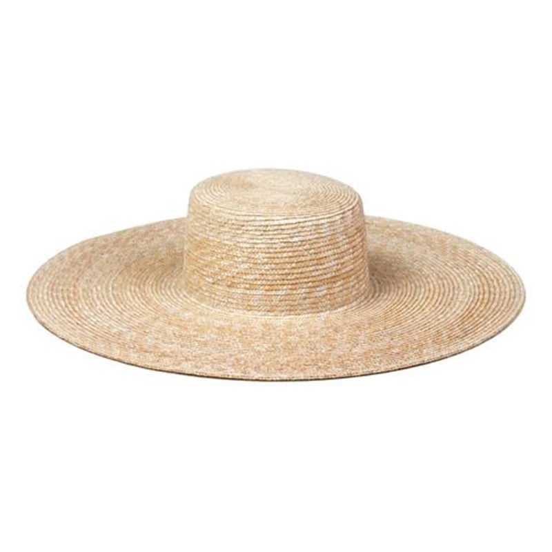 New Women Wide Brim Beach Hat Ladies Summer Big Str Hats UV Protection Sun Hat S1340-15cmXJ250304