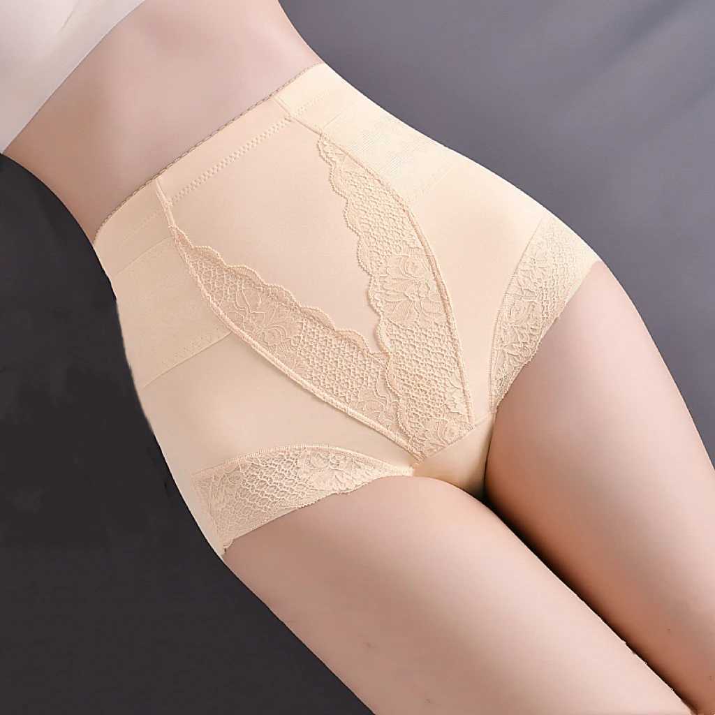 1pcs Women No Trace Mid Waist Shaping Panties Body Shaper Slimming Underwear Butt Lifter Control Panties Potent ShapewearXJ250304