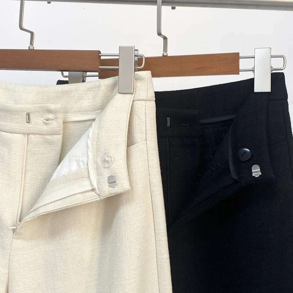 Autumn And Winter New Twist Design Cotton Suit Trousers