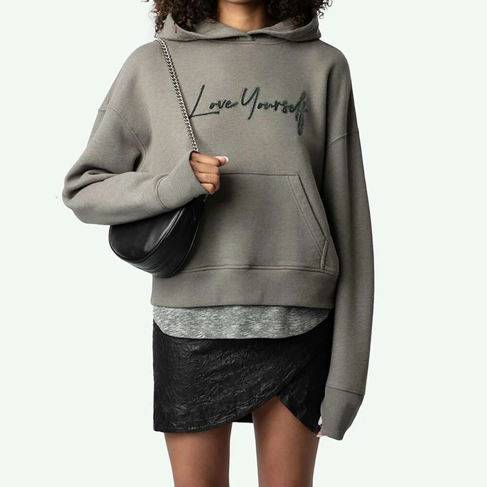 Etter Hot Drilg Hoode Sweatshirts Women Long Sleeve Hoodies Casual Retro Vintage Top Femme 2025