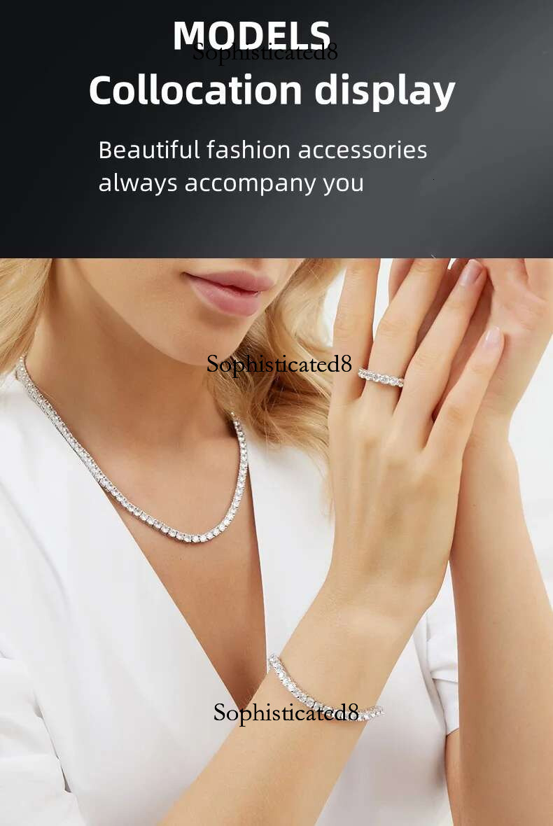 The classic sier plated gold Zircon advanced sense tennis bracelet fashion personality exquisite jewelry party gifts