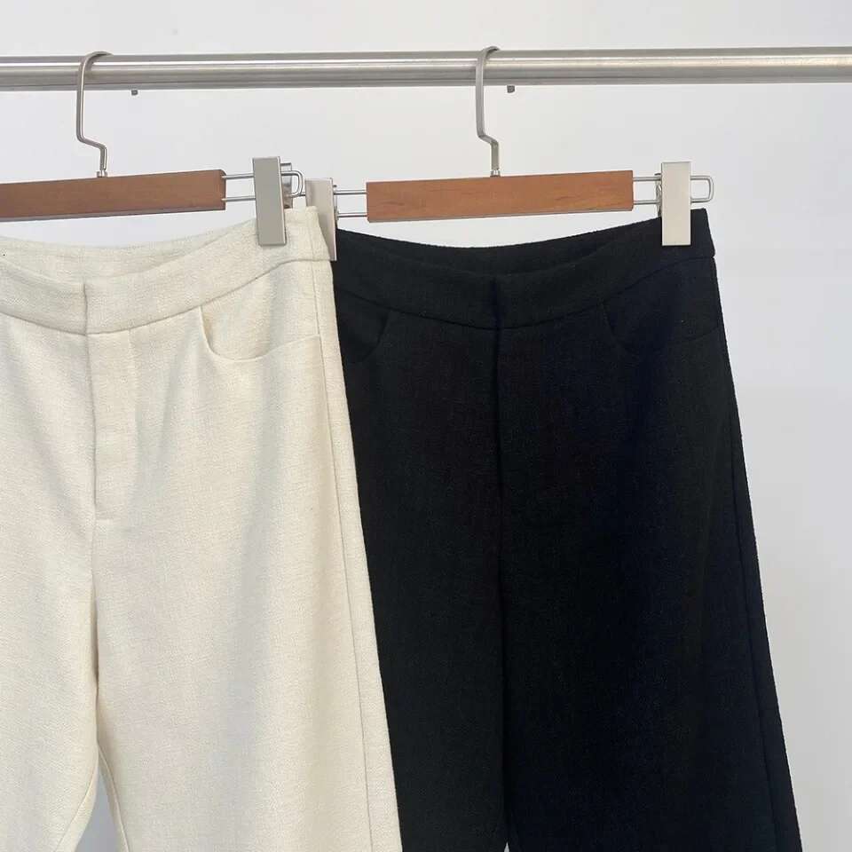 Autumn And Winter New Twist Design Cotton Suit Trousers