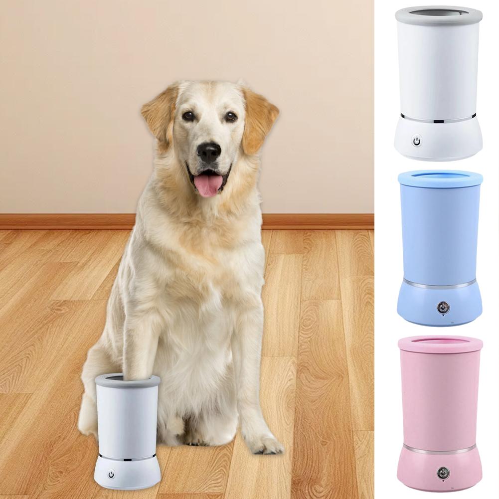Fully Automatic Smart Pet Foot Washing Cup Low Noise Cleaner Dog Pet Cleaner Foot Electric Clean USB Quick Paw R2W4