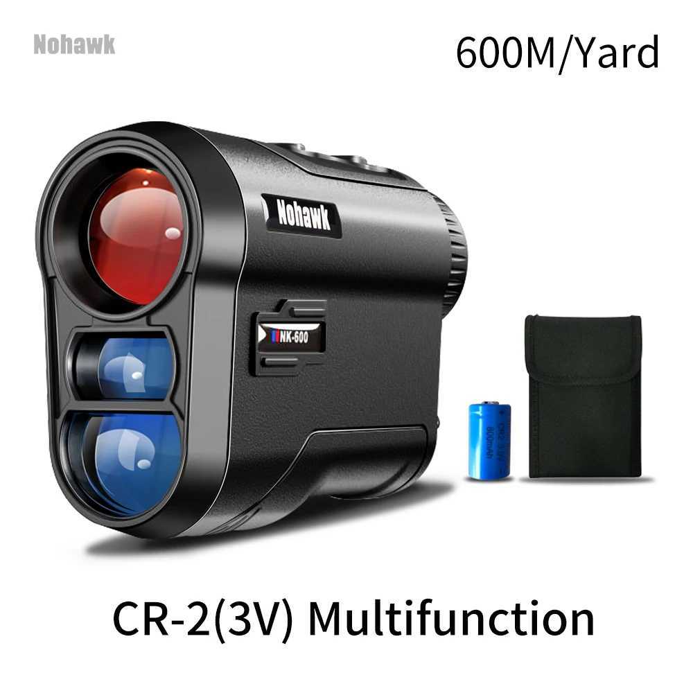 Nohawk 600M 1000Y Golf Laser Rangefinder for Hunting Range Finder With Slope Compensation for Golfer Monoculars Distance Meter X250304