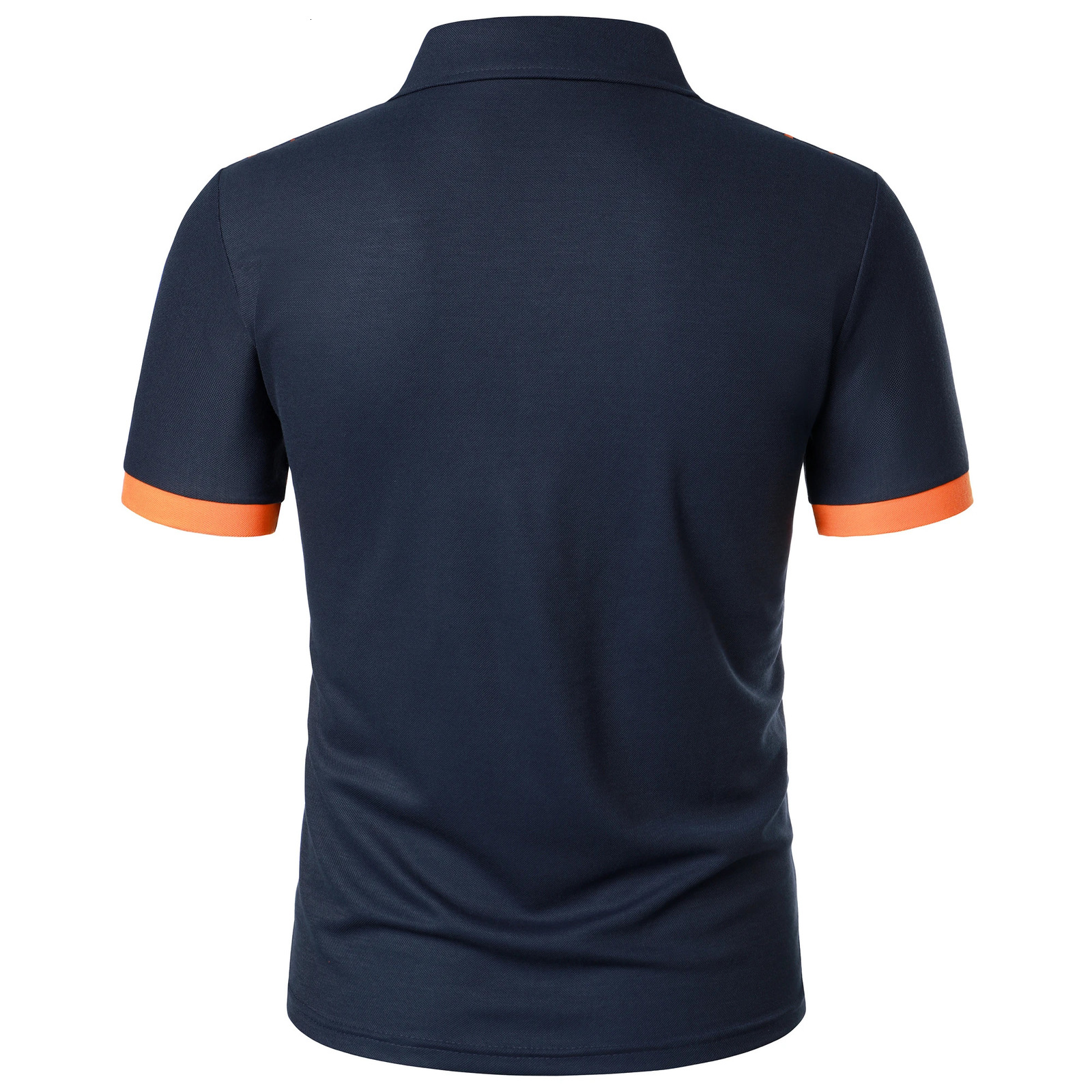 Mens 3D printed short sleeve and lapel short sleeve color matching fashion 250304