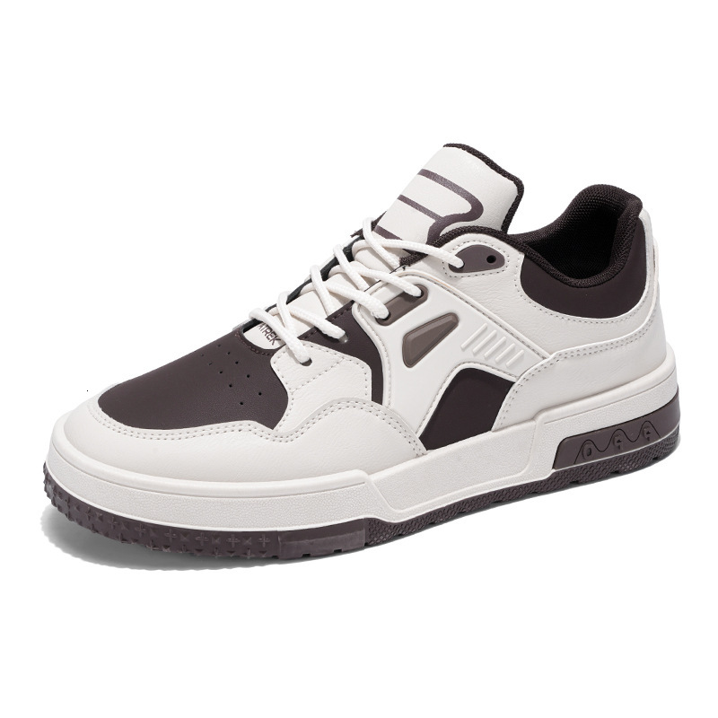 Spring And Summer 2025 Designer s New Men s Lightweight And Breathable White Shoes Fashionable And Versatile Thick Soled Low Cut Sports And Leisure Bo
