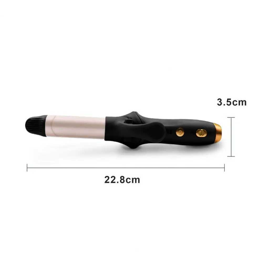 Curling Irons Hair Curling Iron Portable Cordless Hair Styling Tool Rechargeable Curling Iron Straightener with Adjustable for Women z250304