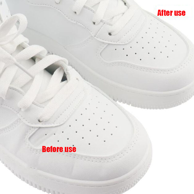 black white unisex shoe crease protector sport shoe top support keeping shield shoe part accessories low price