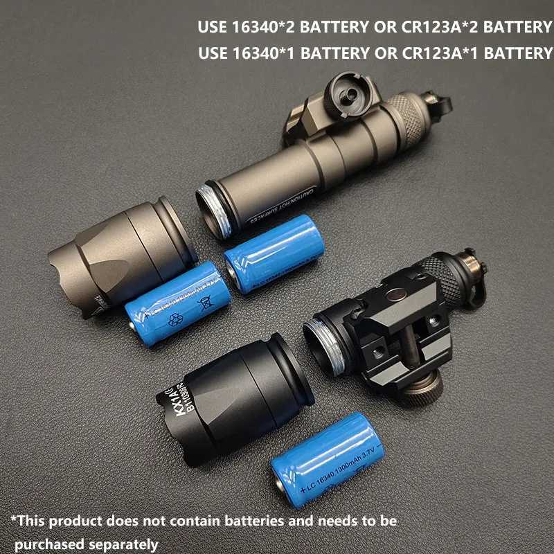 Tactical SF M600 M600B M300 Weapon Gun light Lanterna Airsoft Rif gun M300 Flashlight ScoutLight Torch Hunting Pictinny RailXJ250303