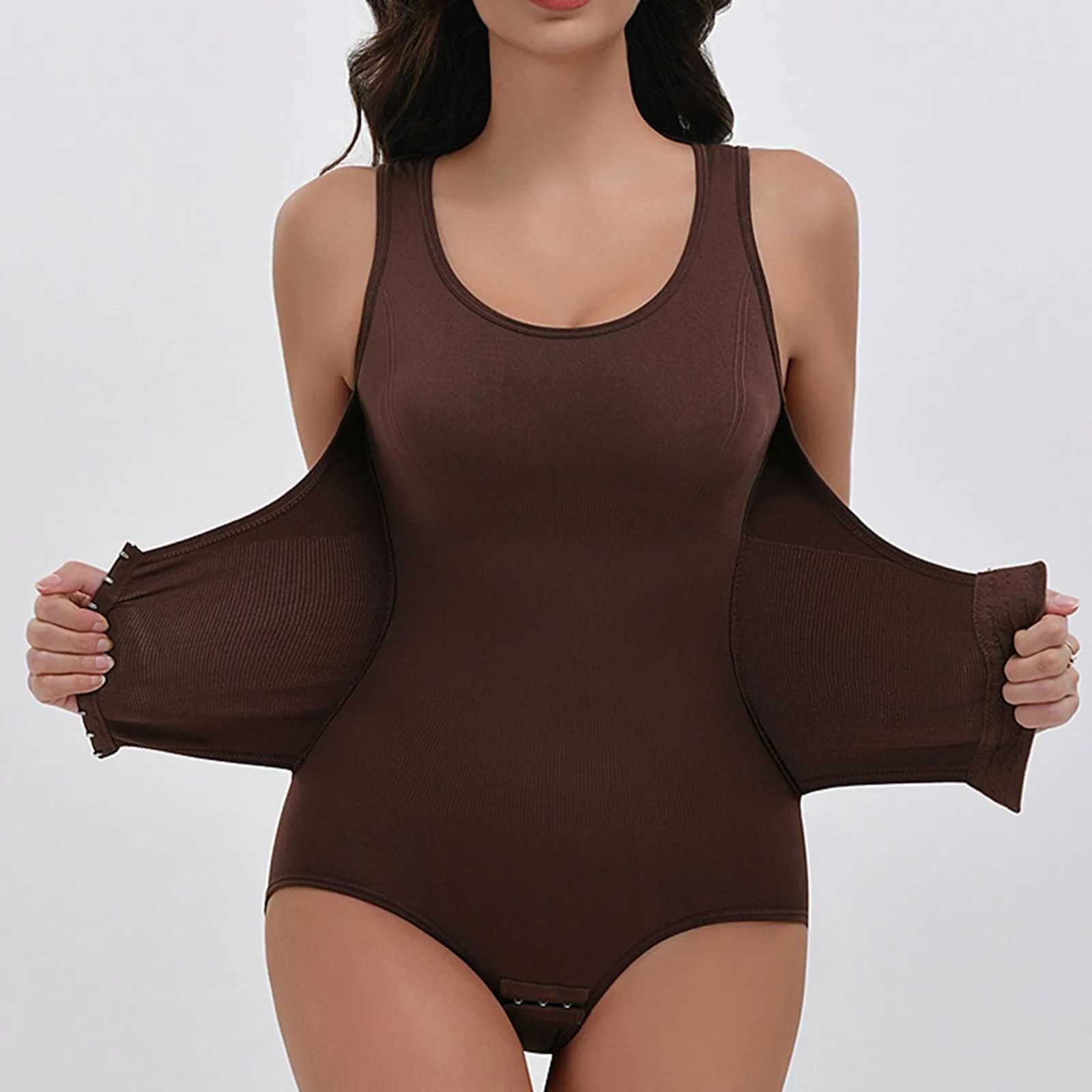 Womens Tummy Control Bodysuit Sveless High Waist Body Shaper Seamless Bodyshaper Sexy Slim Belly Compression Waist TrainerXJ250304