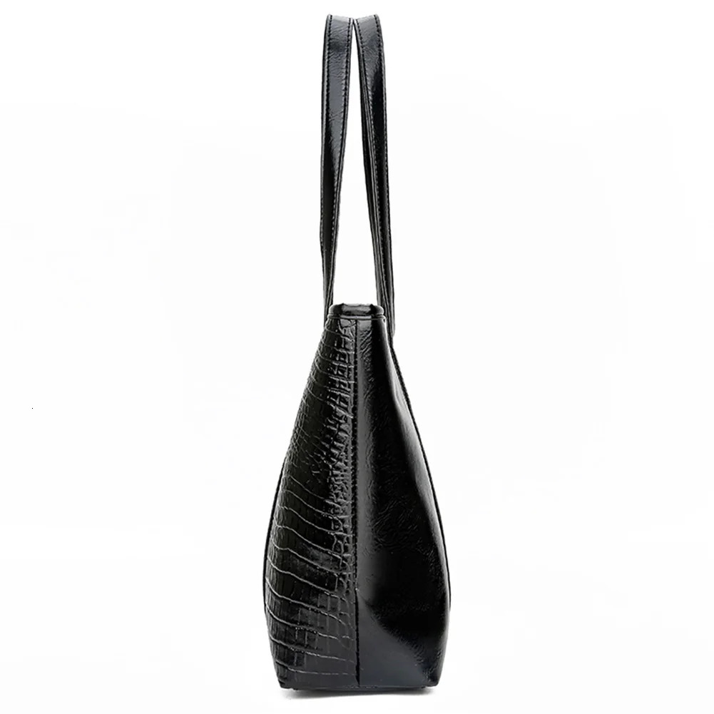 Ship from US Simple Leather Women Shoulder Bag Large Capacity Travel Handbag 250303FBB
