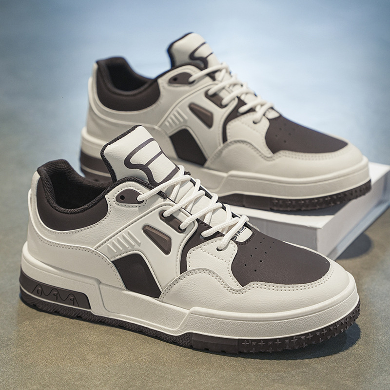 Spring And Summer 2025 Designer s New Men s Lightweight And Breathable White Shoes Fashionable And Versatile Thick Soled Low Cut Sports And Leisure Bo