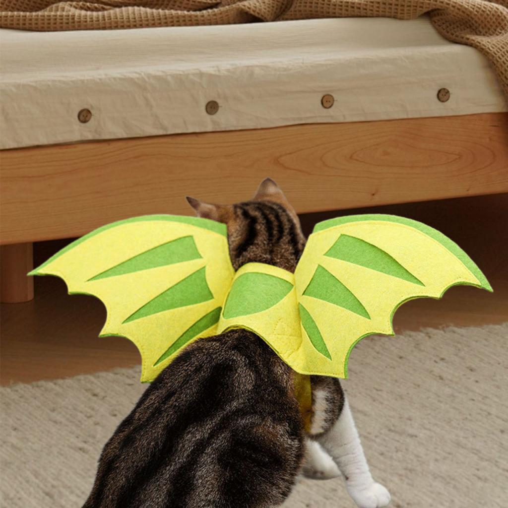 Dragon Wing for Dogs Pet Dragon Wing Halloween Party Decoration,Funny,Dress up Accessories,Cat Halloween Costumes Cat Wings
