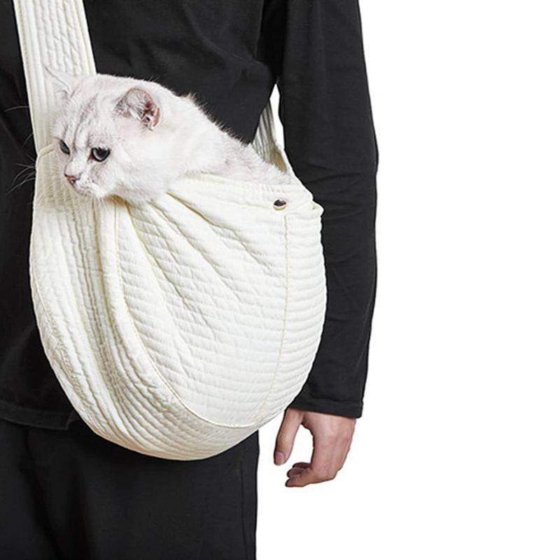 Dog Sling CarrierShoulder Dog Carrying Bag Dog And Cat Sling Carrier Little Pet Carrier Shoulder Crossbody Pet Slings For