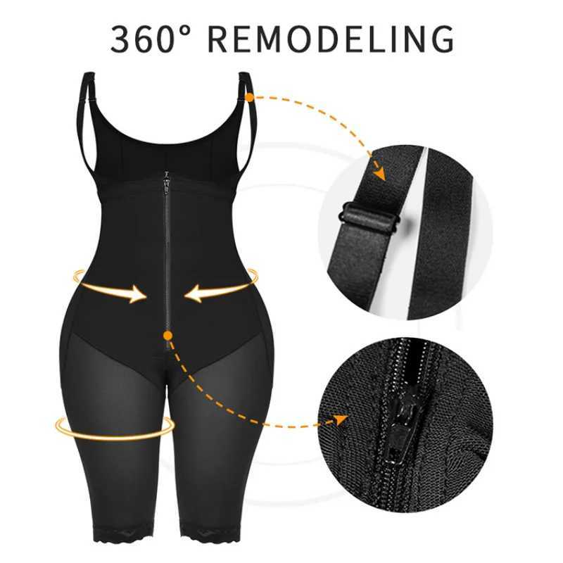 Fajas High Compression Body Shaping Womens Abdominal Control Weight Loss Sheath Womens Flat Abdominal Tight corset Womens Body Shaping UnderwearXJ2503