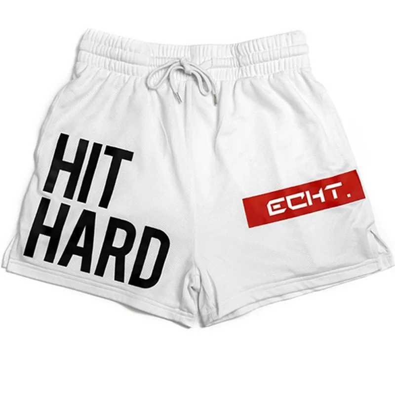 2024 Summer New Men Shorts Casual Sports shorts Fitness Exercise Beach Shorts Breathable Mesh Shorts Jogger Mens Brand shortsT250304
