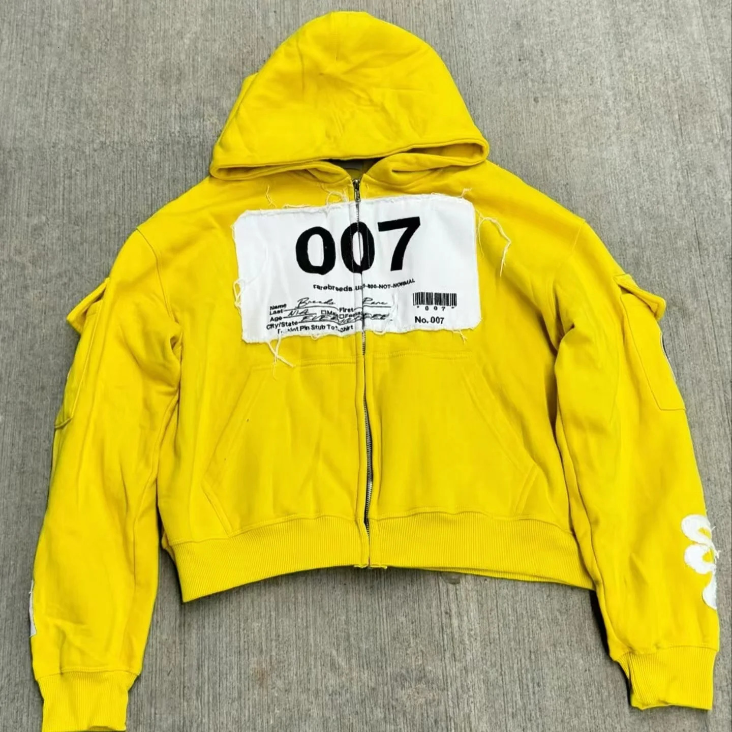 Y2K Fashion Zipper Hoodie Harajuku Hip Hop Patch Embroidery Oversized Hoodie Men Women Loose Casual Hoodie Jacket Streetwear 250303