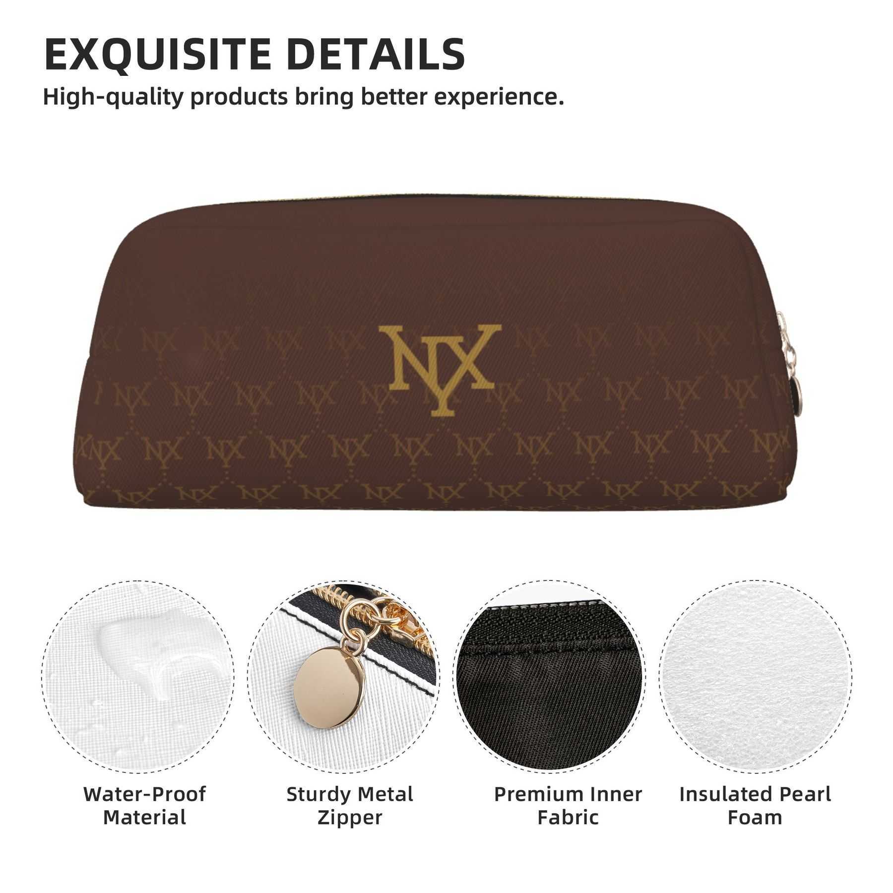 NXY Designer Bag Leather Cosmetic Bags Toiletry Pouch Handbags Purses Wallet Women Handbag Bag Ladies Makeup Clutch Bags