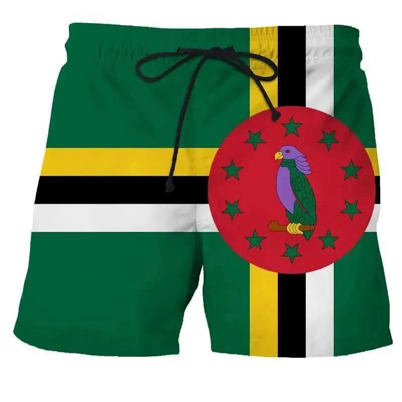 Summer Mens Swimsuit Spain Flag Print Surfing Board Beach Shorts New Fashion Oversized Trunks Sportwear Briefs Boy Short PantsT250304
