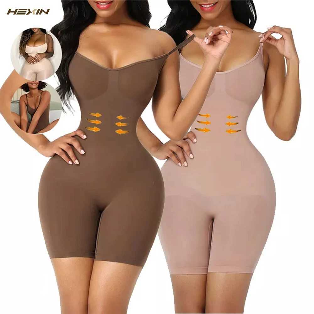Colombianas Seamless Women Sculpting Bodysuit Push Up Butt Lifter Thigh Slimmer Slimming Underwear Body Shaper ShapewearXJ250304