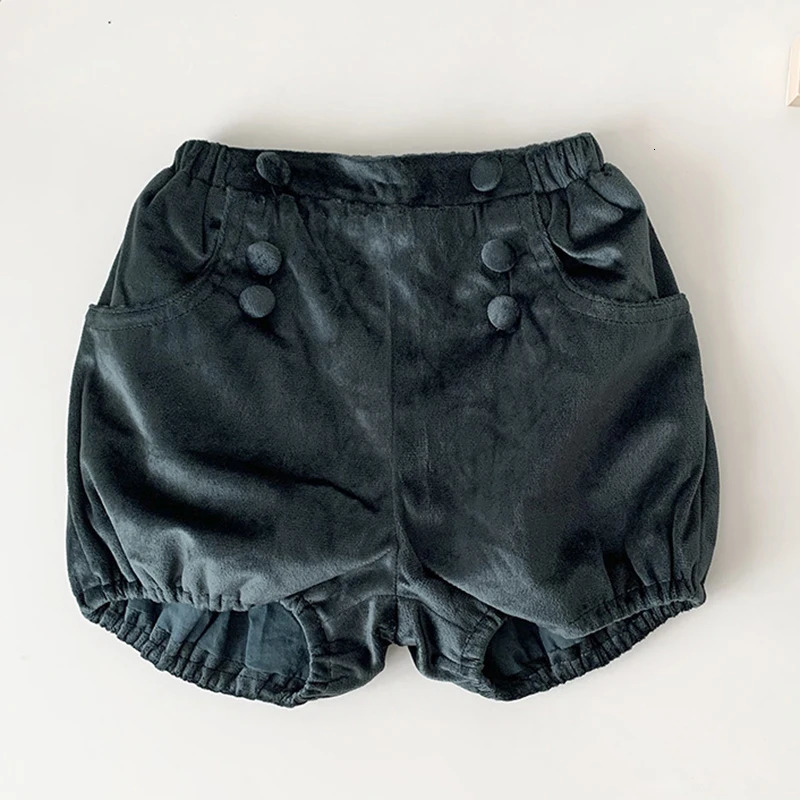 0-4 year old baby girl Bloomer shorts autumn shorts velvet baby boy thick cotton shorts born triangle baby shorts 250304