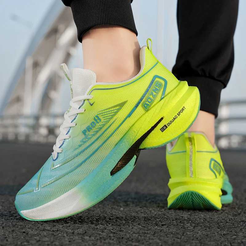 Marathon Mens Sports Running Shoes Brand Lxuury Breathable Ultrght Womens Comfort Athletic Casual Sneakers Tenis Race TraningC250304