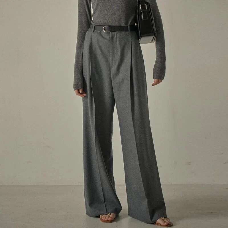 2025 Spring Autumn New Style Trousers Slim Tall Casual Or Mopping Pants