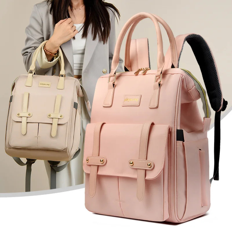 Large Capacity Mommy Bag Multi-Functional Mommy and Baby Bag Travel Backpack High-Quality Insulated Milk Bag Cross-Border 250304