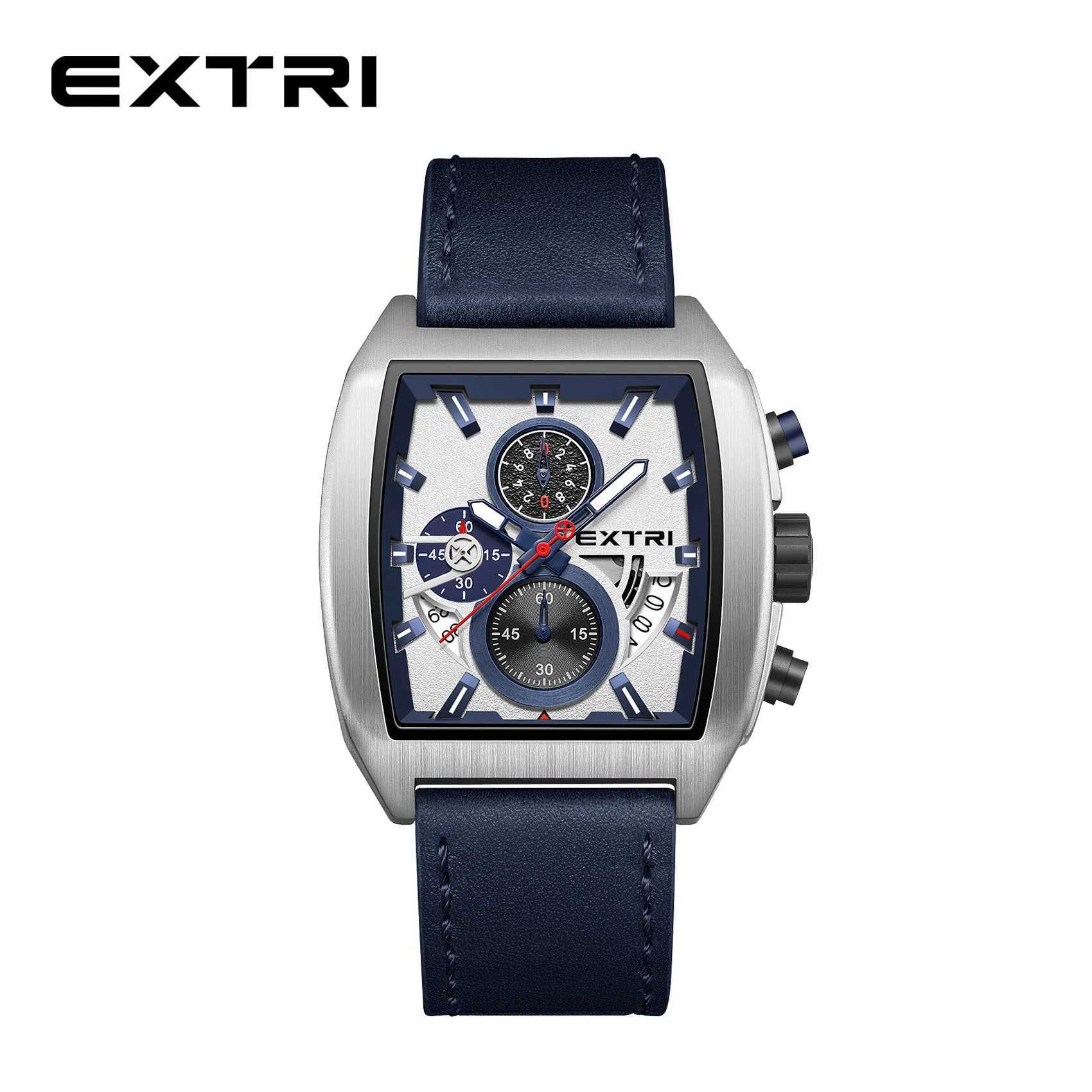 EXTRI 6075 Advanced Bucket Square Mens Leisure Fashion Academy Party Mens QuartzXJ250304